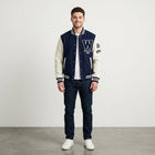 Men's Navy Blue Varsity Jacket