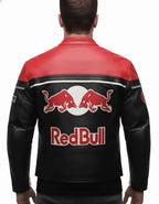 Vintage RedBull Leather Race Moto Jacket 90s USA – Retro Style