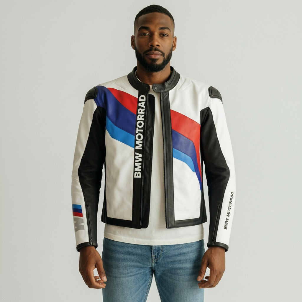 BMW Downforce Motorcycle Leather Jacket