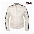 White Sheepskin Jacket Inspired By Aaron Paul Need For Speed