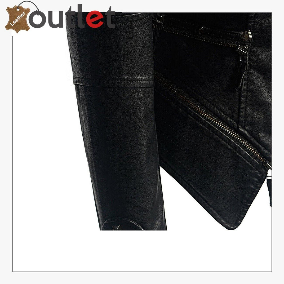 Winter Motorcycle Pure leather Jacket Women