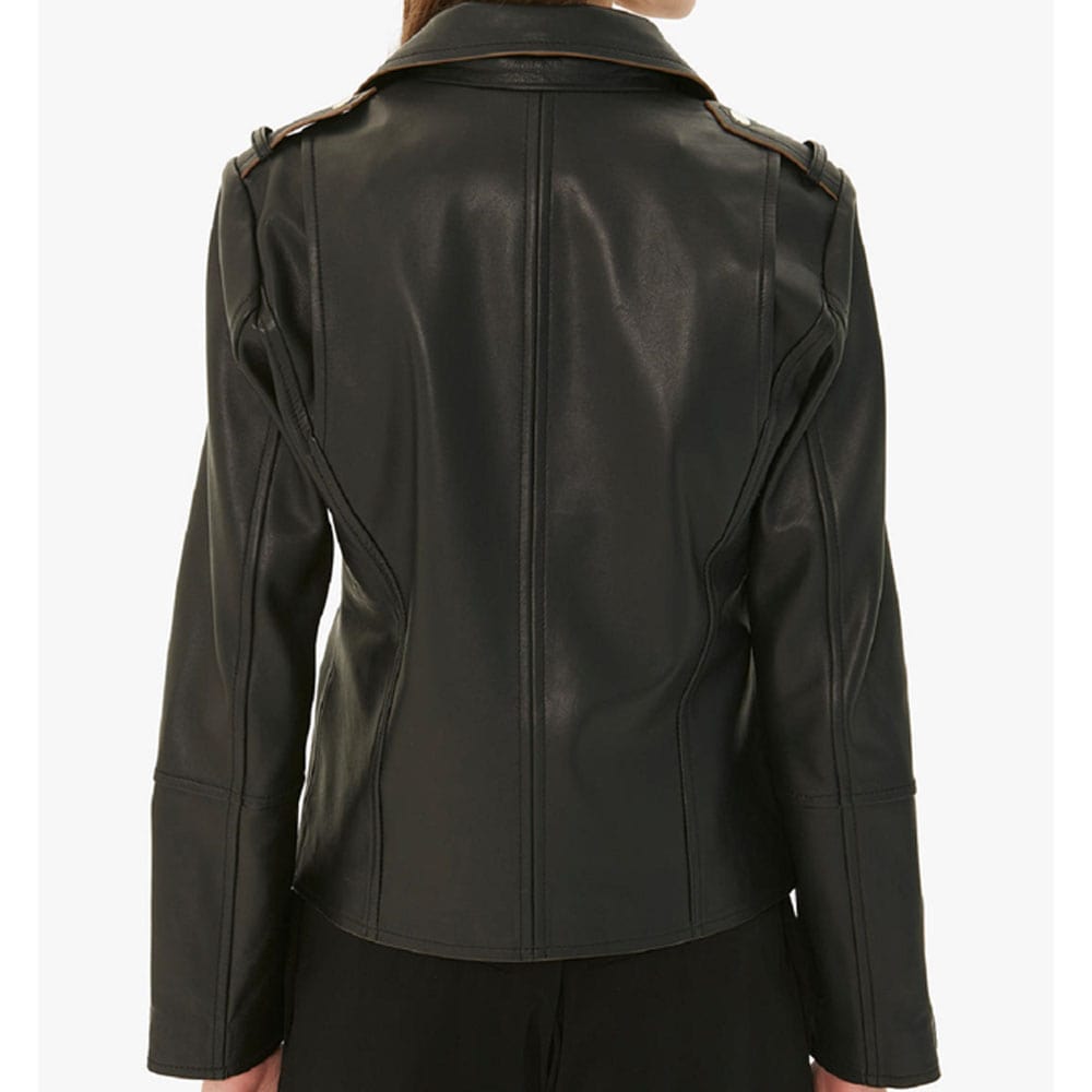 Women Classic Biker Jacket