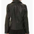 Women Classic Biker Jacket