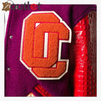 Women New Sateen Bomber Varsity Jacket