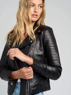 Womens Motorcycle Leather Jacket
