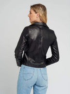 Womens Motorcycle Leather Jacket