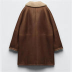 Women RAF Sheepskin Shearling Coat