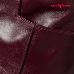 Plus Size Red Leather Pants For Women