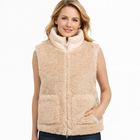 Women's Beige Teddy Shearling Jacket