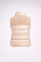 Women's Beige Teddy Shearling Jacket