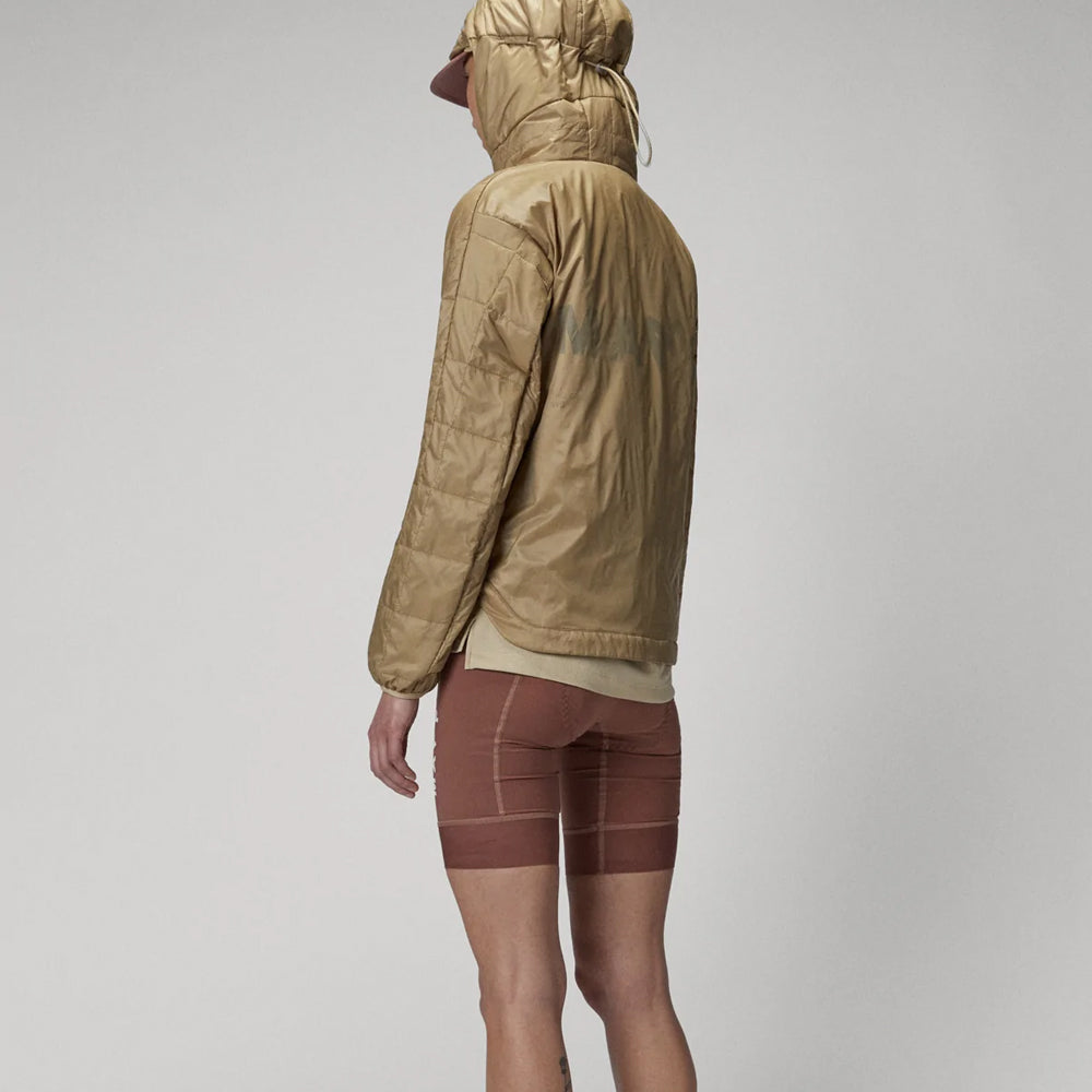 Women's Yellow Parka Jacket with Hood