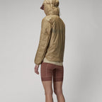 Women's Yellow Parka Jacket with Hood