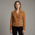 Women's Suede Leather Jacket
