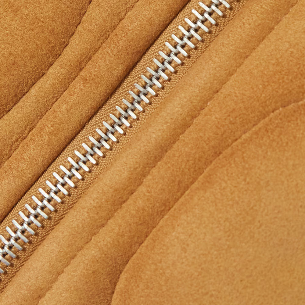 Women Brown Sheepskin B3 Flight Fur Collar Shearling Leather Jacket