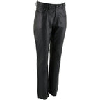 Women's Biker Leather Pants