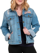 Baseball Houston Sports Denim Jacket