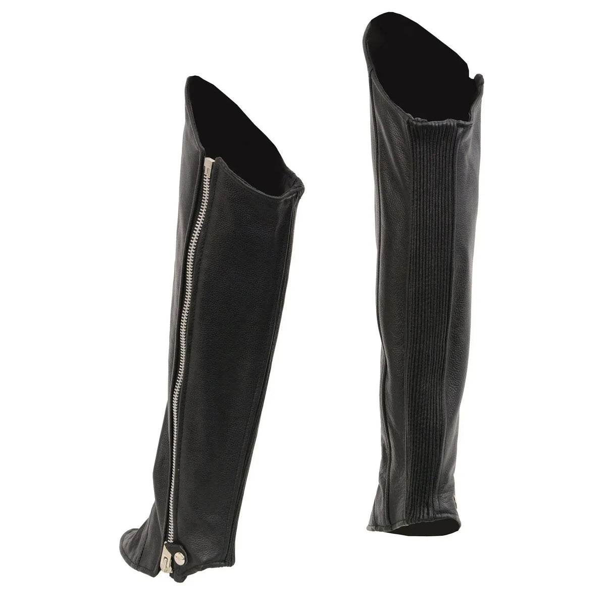 Women's Motorcycle Armored Chaps Back Side View