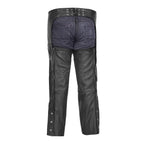 Women's Touring Motorcycle Chaps Back Side View
