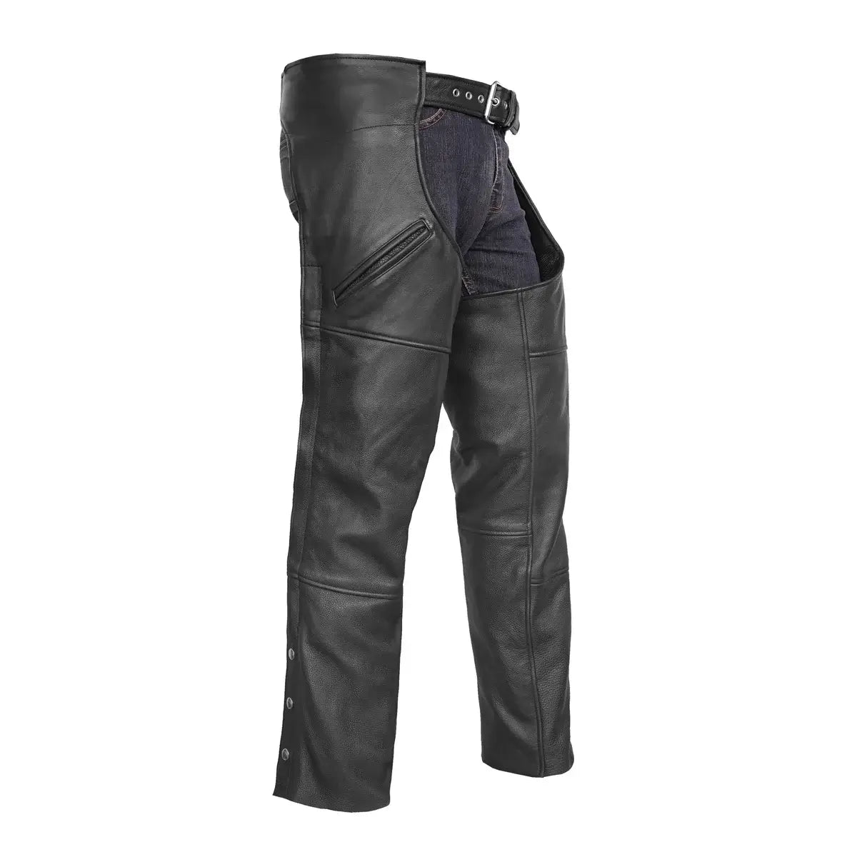 Women's Touring Motorcycle Chaps Side View