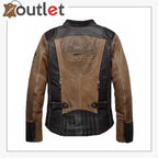 Womens H D Triple Vent System Gallun Leather Jacket