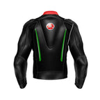 SUZUKI BLACK LEATHER RACING JACKET
