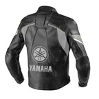 Black Yamaha Leather Racing Jacket