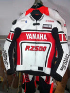 Yamaha Racing Leather Jacket Made With Genuine Cowhide Leather