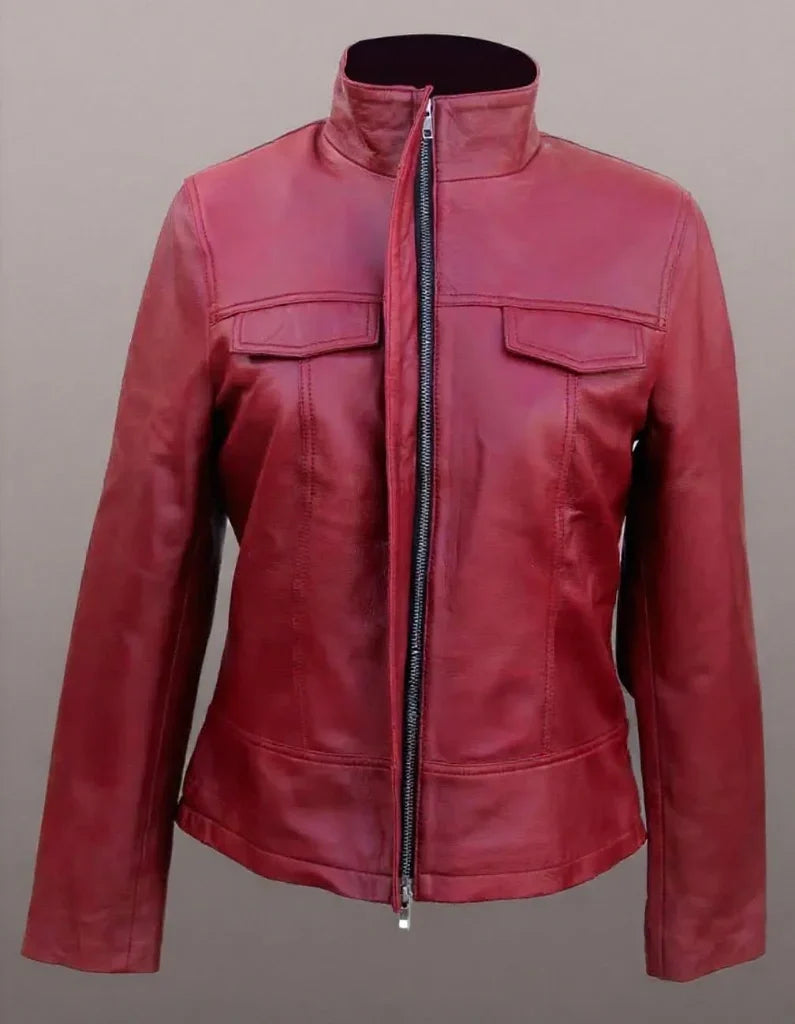 Emma Swan Once Upon a Time Season 6 Red Jacket