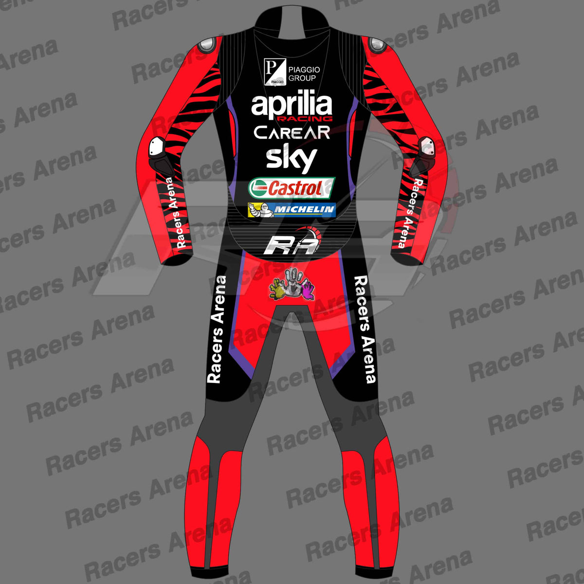 Aleix Espargaro Aprilia MotoGP 2023 Motorcycle Leather Racing Suit