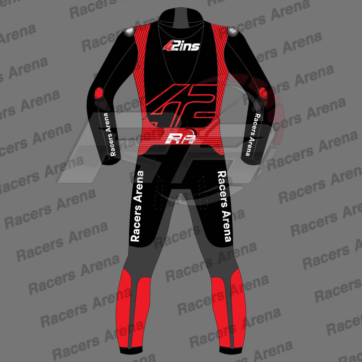 Alex Rins LCR Honda 2023 Winter Test Motorcycle Leather Racing Suit
