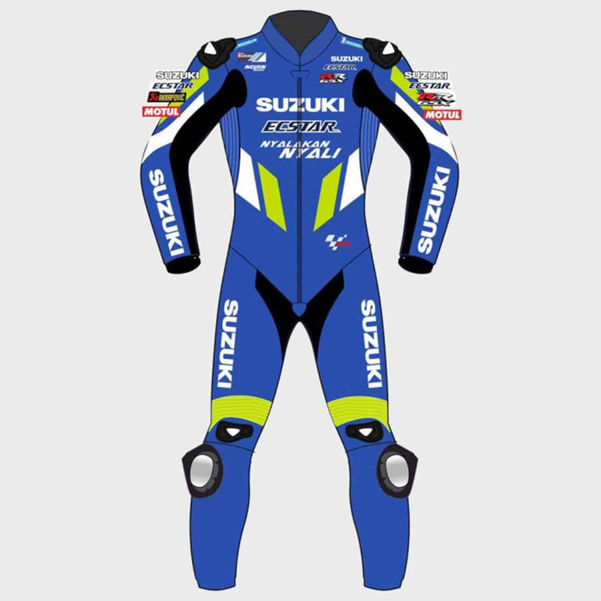 Alex Rins Suzuki Motorbike Leather Suit