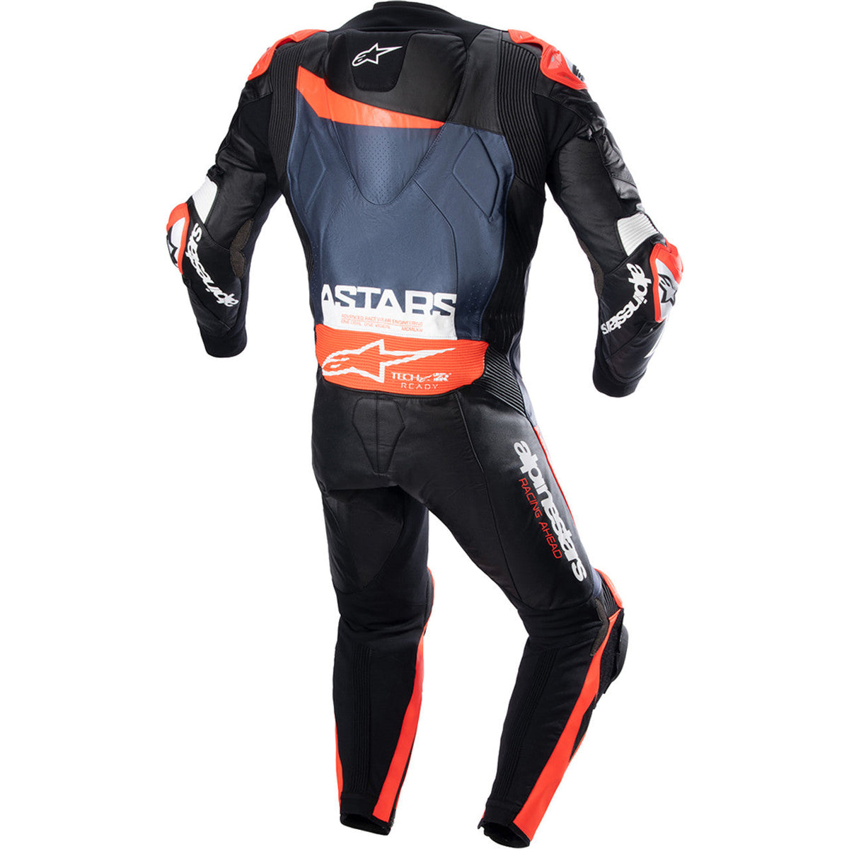 Alpinestars GP Plus V4 Motorcycle Blue Leather Race Suit