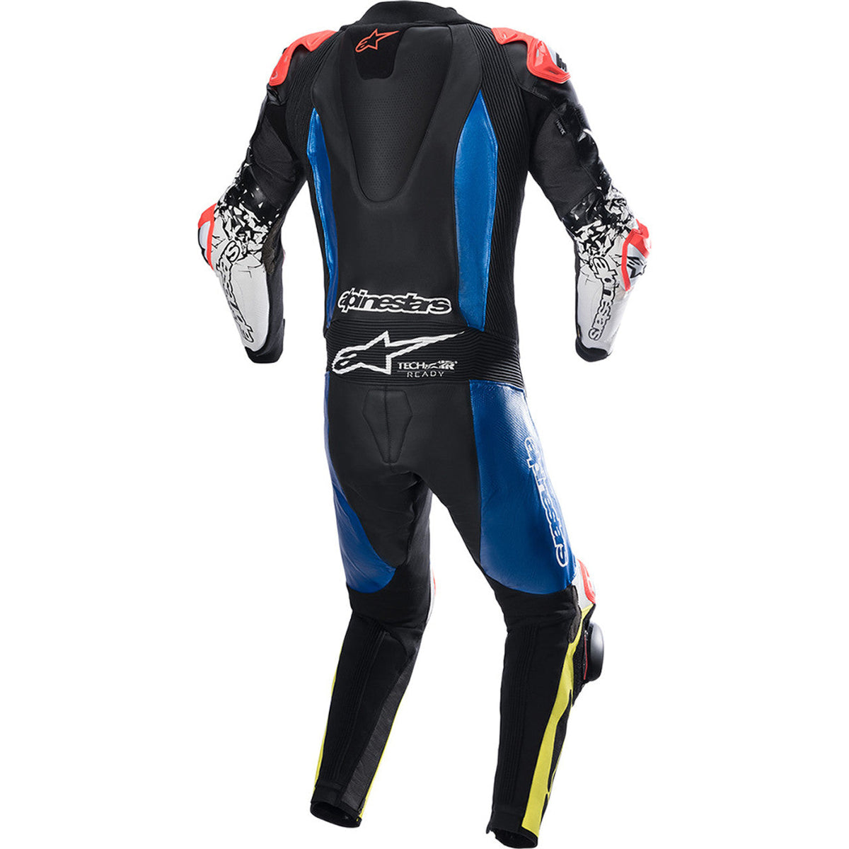 Alpinestars GP Tech V4 Motorcycle Blue Leather Racing Suit