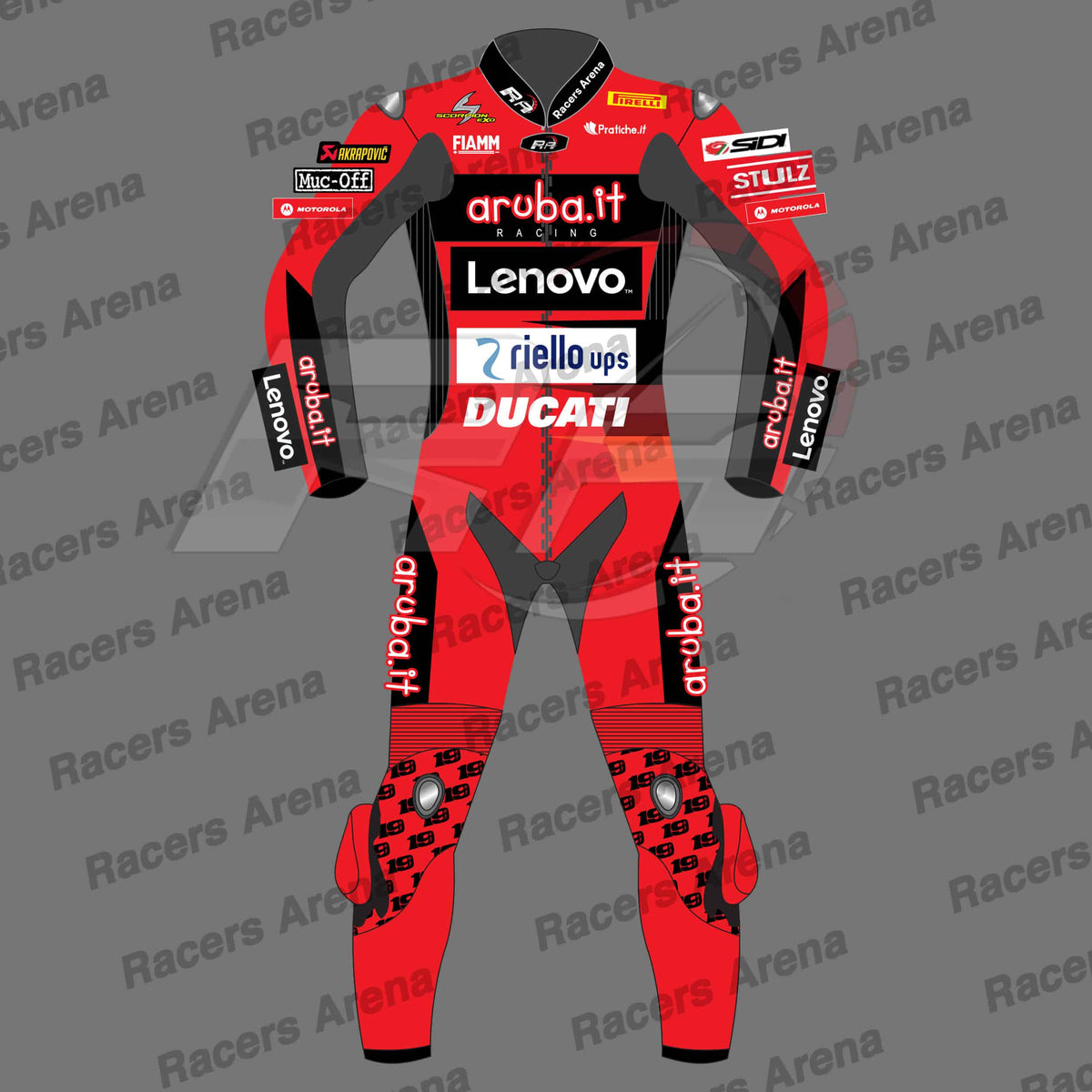 Alvaro Bautista Ducati Aruba.it SBK 2023 Motorcycle Race Suit