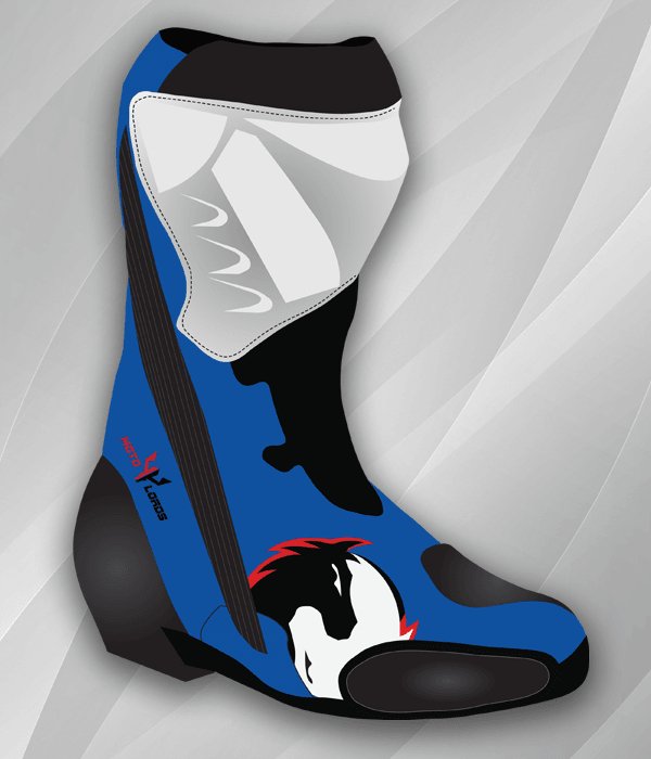 Andrea Dovizioso MotoGP 2020 Leather Race Boots