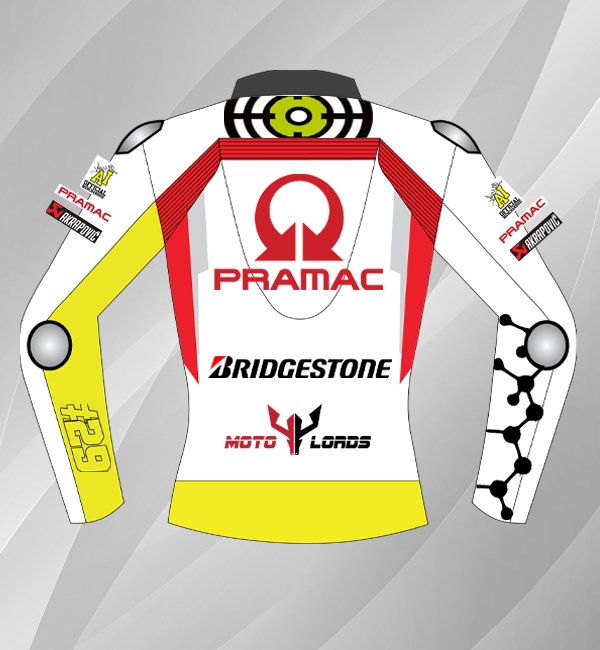 Andrea Iannone 2014 Pramac Ducati MotoGP Leather Jacket