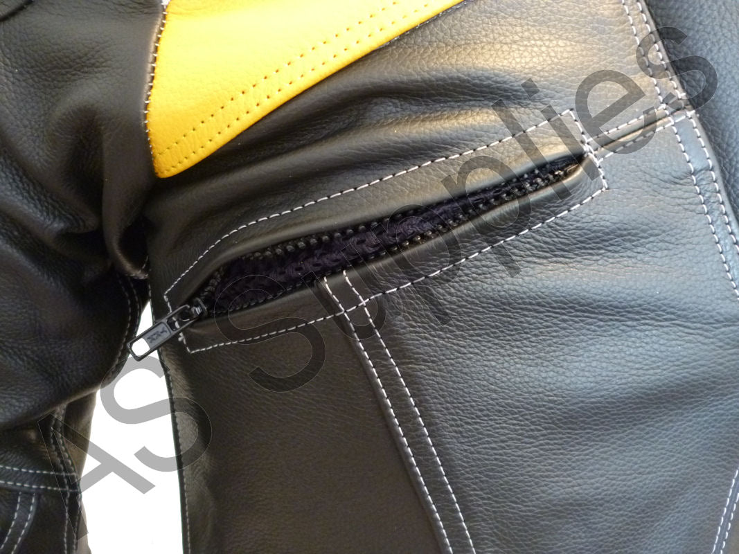 Anubis neXus Leather Motorcycle Jacket - Kevlar Armour