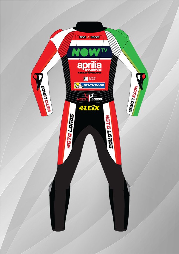Aleix Espargaro Aprilia tuono v4 MotoGP 2018 Leather Race Suit