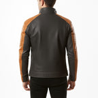 Arc Raiders Ryder Orange and Black Leather Jacket - Game Cosplay Jacket