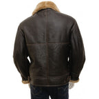Mens B3 Shearling Bomber Aviator Jacket