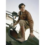 Aviator Leather Jacket For Men