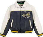 Men’s Avirex Soccer League Leather Bomber Jacket