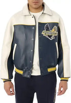 Men’s Avirex Soccer League Leather Bomber Jacket