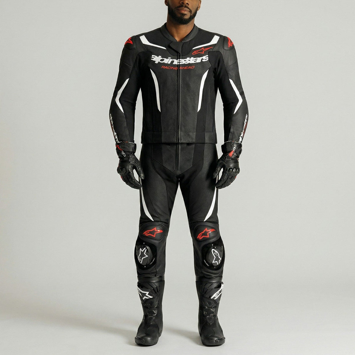 Alpinestars GP Force V2 One-Piece Leather Racing Suit