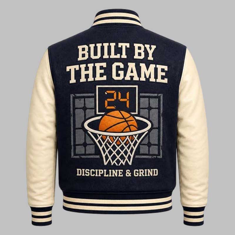 Built By The Game Basketball Varsity Jacket