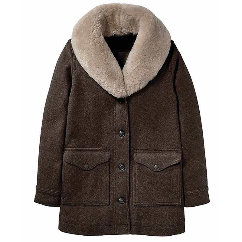 Yellowstone Season 02 Kelly Reilly Shawl Collar Coat