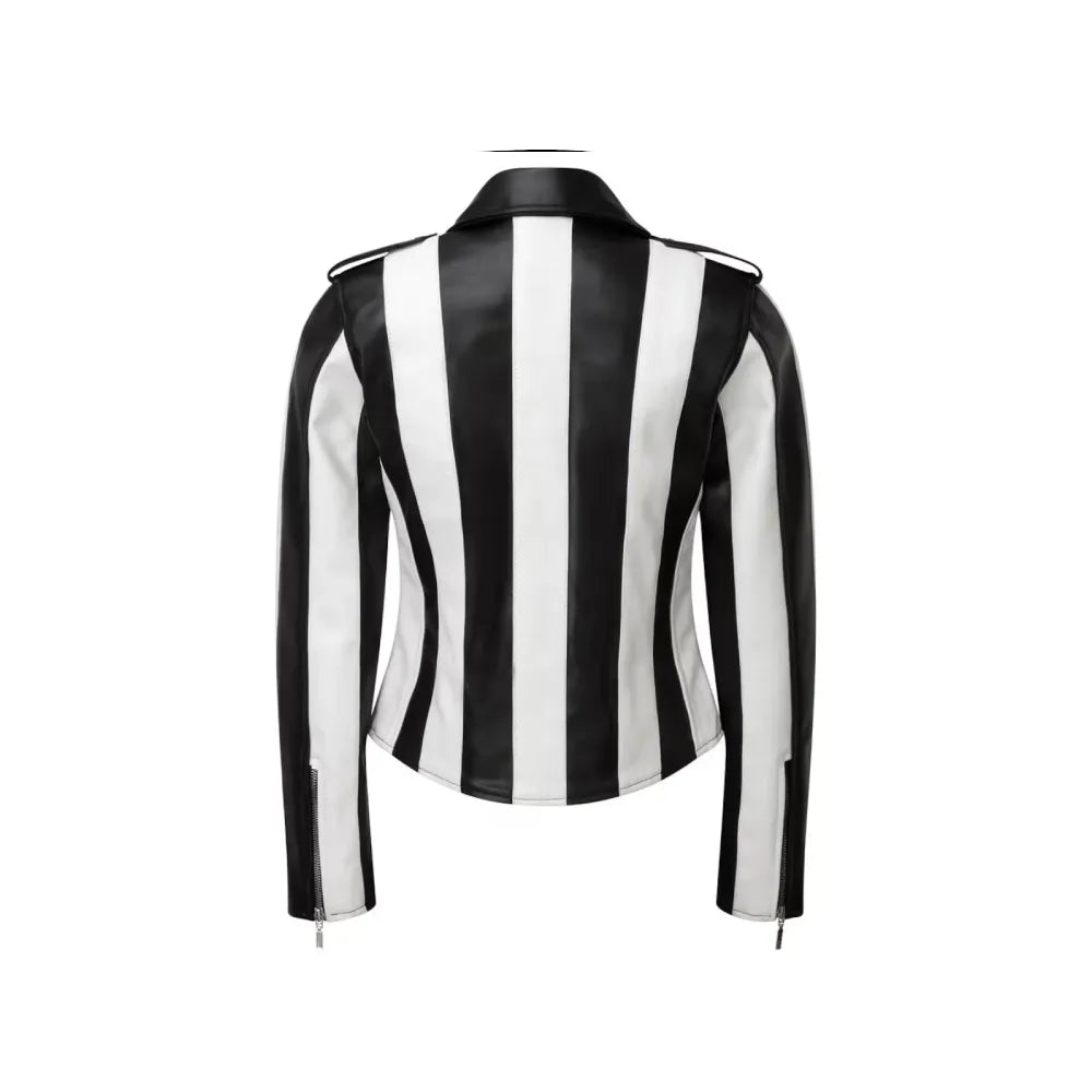 Kill Star Beetle Juice Real Leather Jacket