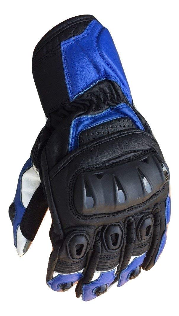 Motorcycle Blue Bikers TPU Touch Screen Campatible Gloves