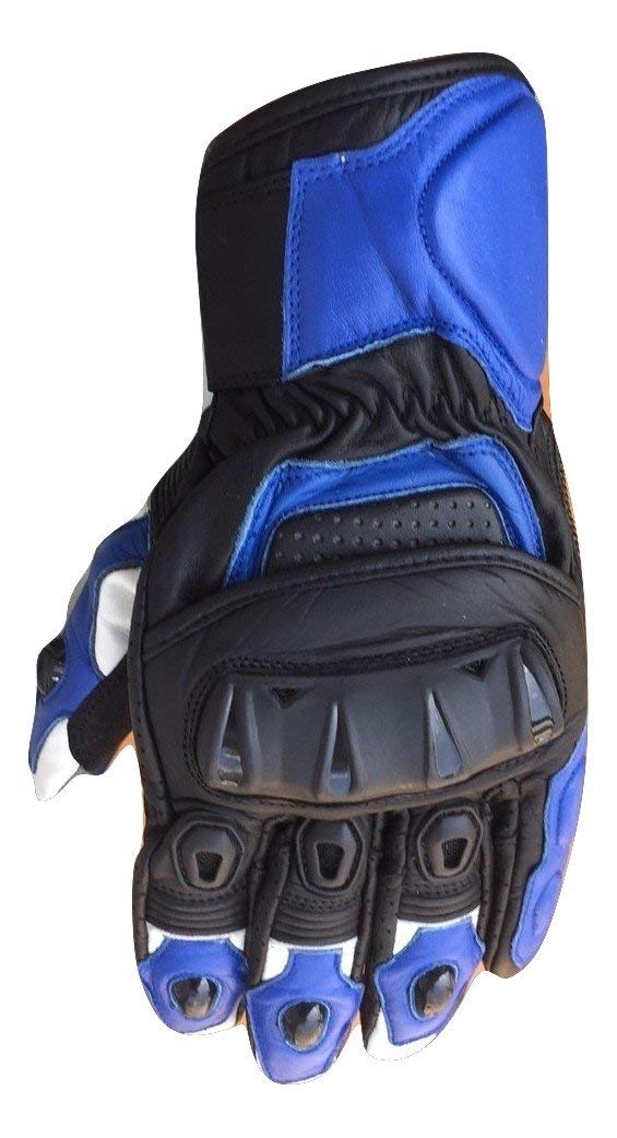 Motorcycle Blue Bikers TPU Touch Screen Campatible Gloves