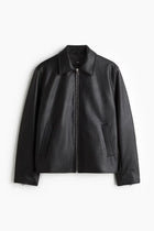 Boxy Cropped Leather Jacket for Men & Women | Premium Streetwear Biker Jacket
